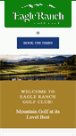 Mobile Screenshot of eagleranchgolf.com